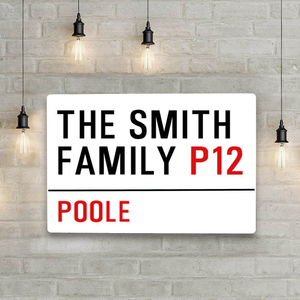 Personalised Personalised London Street Sign