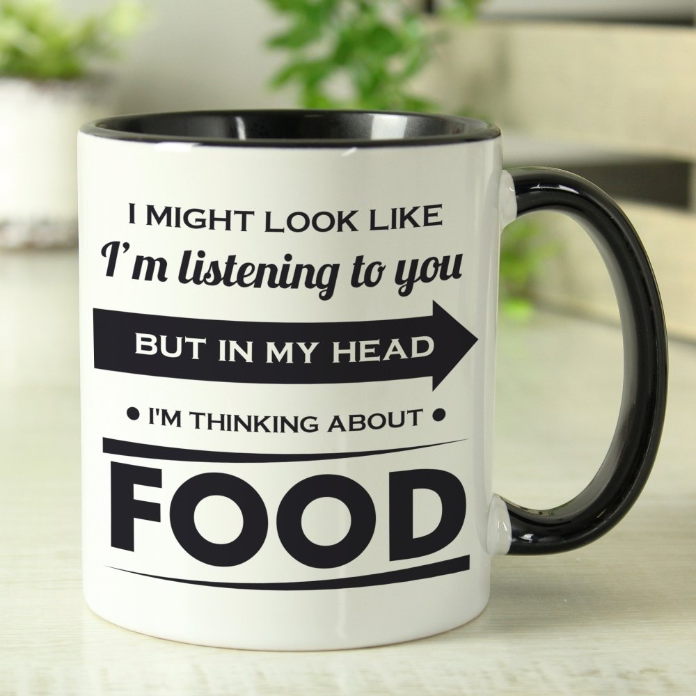 Personalised Look Like I'M Listening Mug