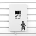 Personalised Personalised Love You Bear-Y Much A5 Notebook