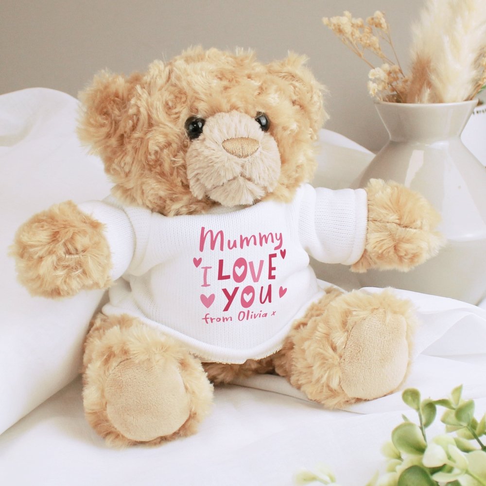 Personalised Love You Beary Much Teddy Bear