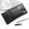 Personalised Personalised Luxury Leather Pencil Case