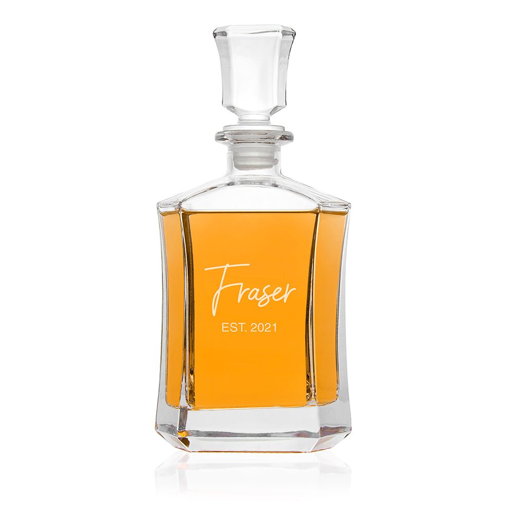 Personalised Luxury Signature Decanter