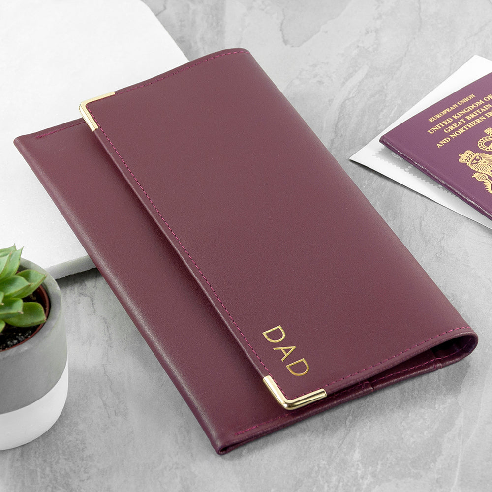 Personalised Personalised Luxury Travel Organiser