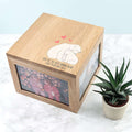 Personalised Mama Bear Large Oak Photo Keepsake Box