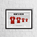Personalised Manchester United Family Print