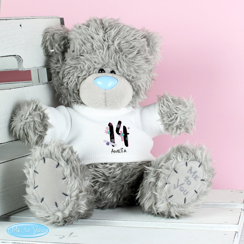 Personalised Me To You Bear Birthday Big Age
