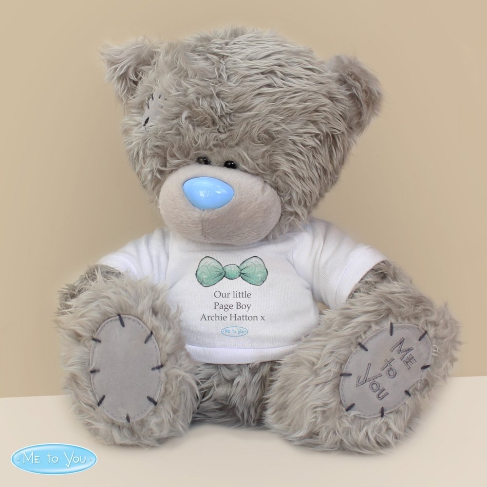 Personalised Me To You Bear For Pageboy And Usher