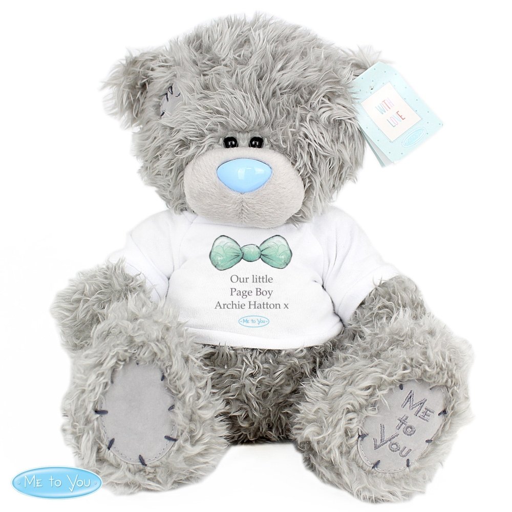 Personalised Me To You Bear For Pageboy And Usher