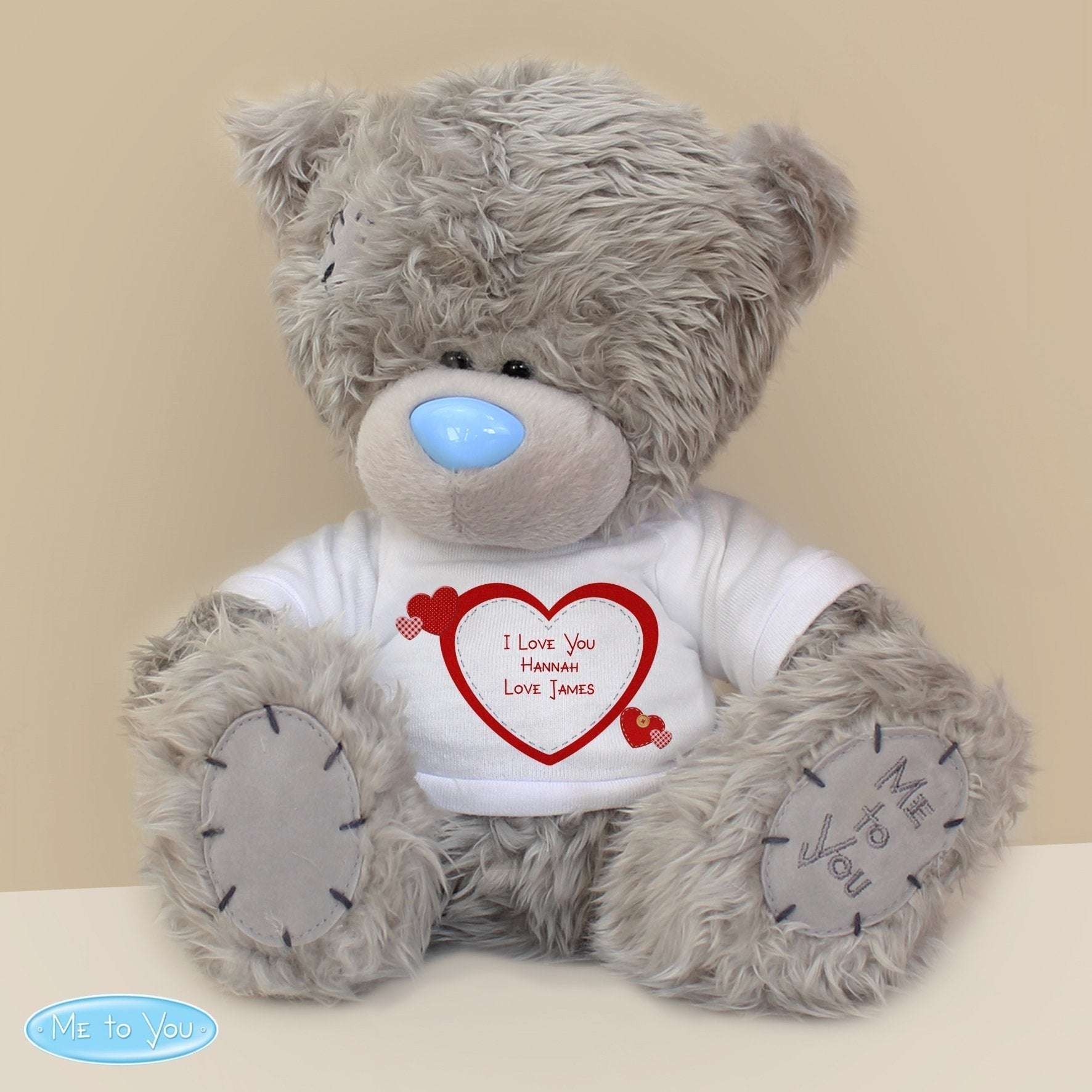 Personalised Me To You Bear Hearts