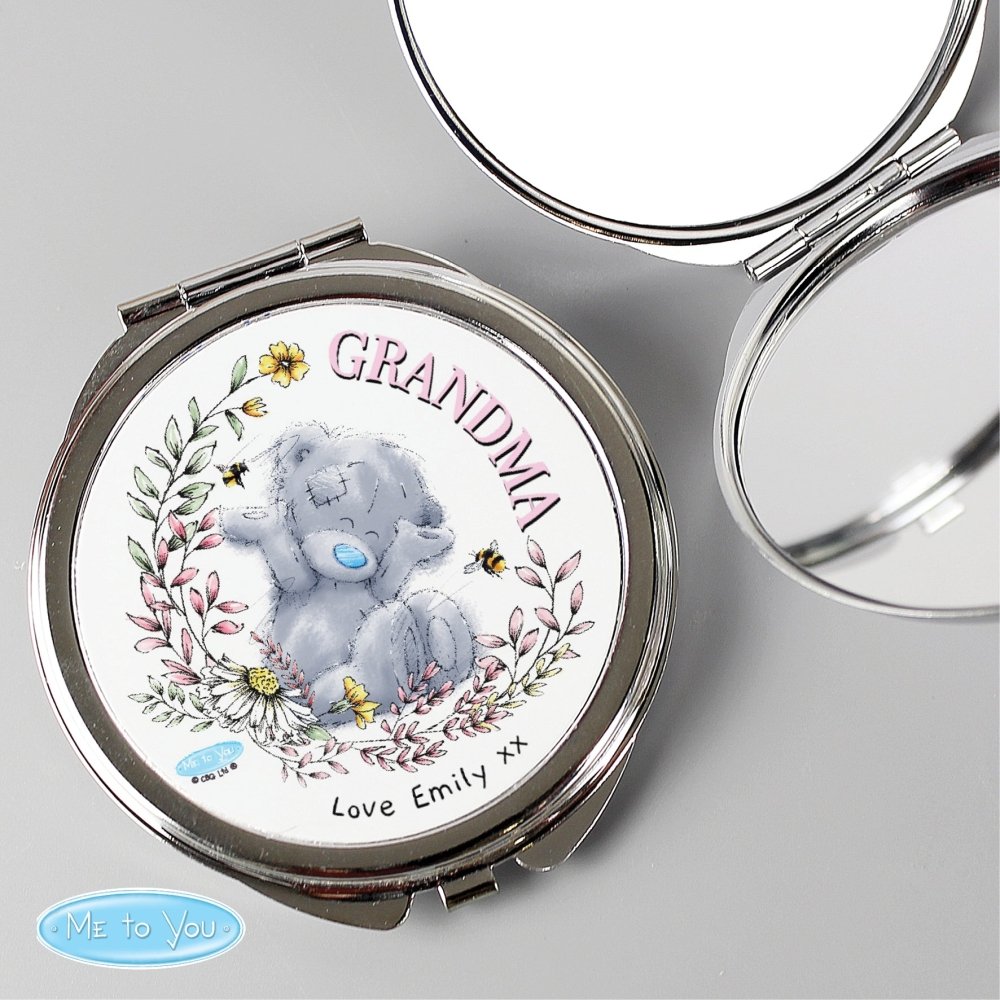 Personalised Me To You Bees Compact Mirror