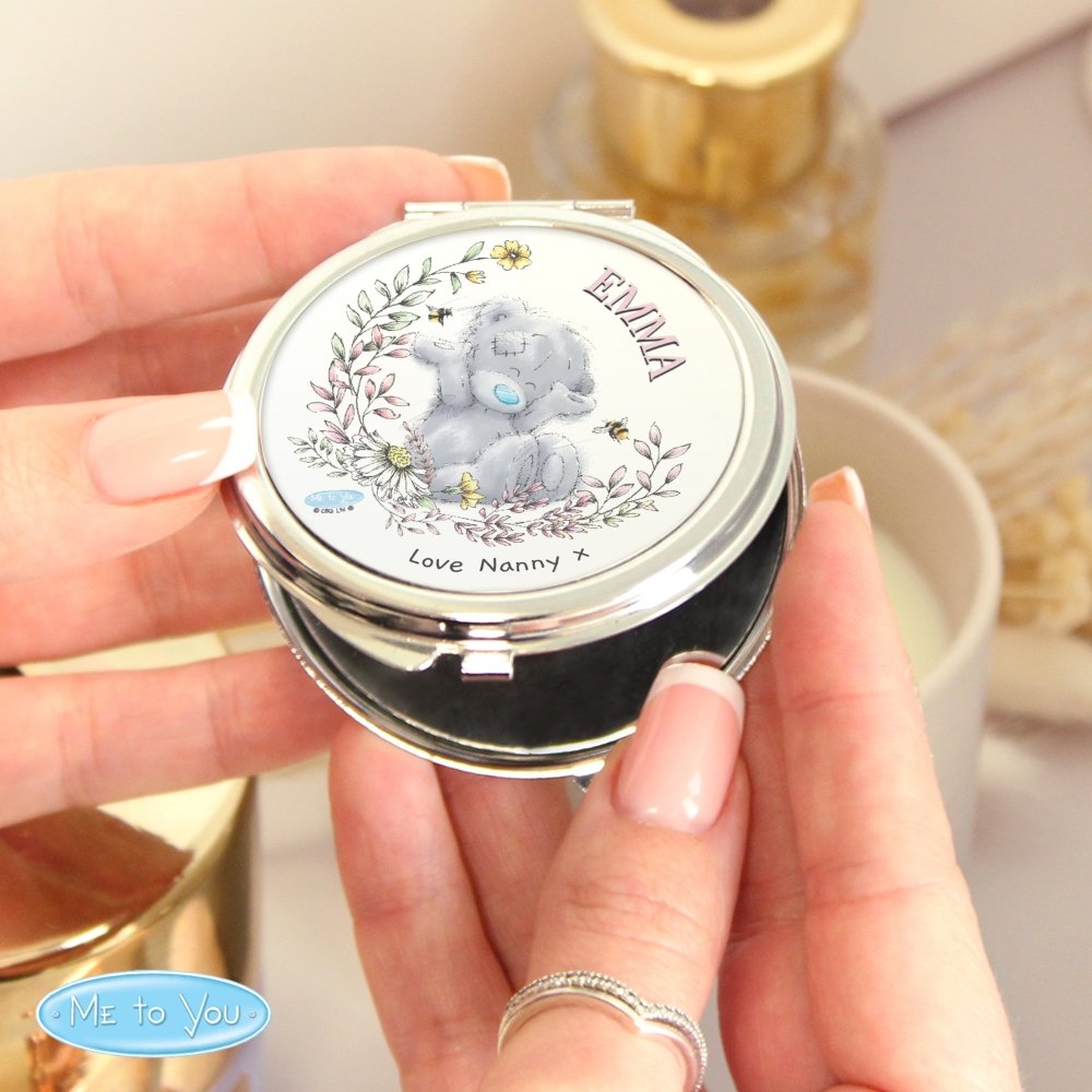 Personalised Me To You Bees Compact Mirror