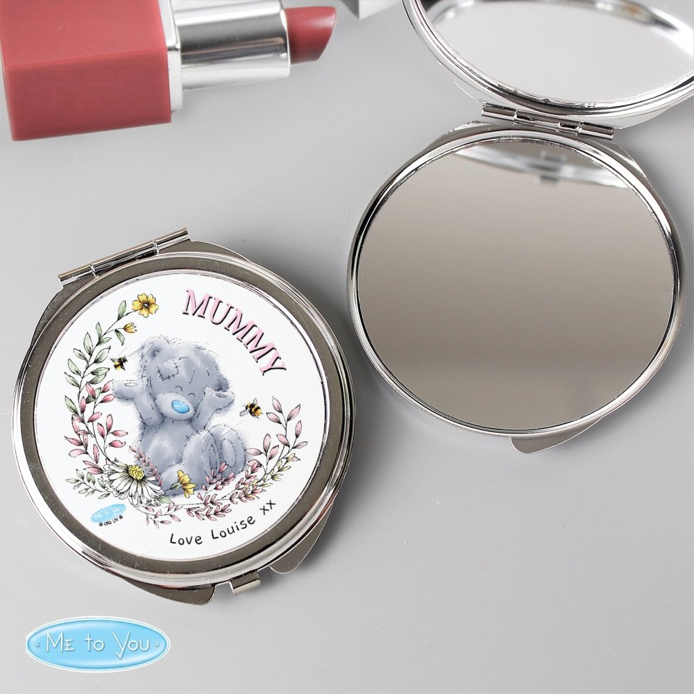Personalised Me To You Bees Compact Mirror