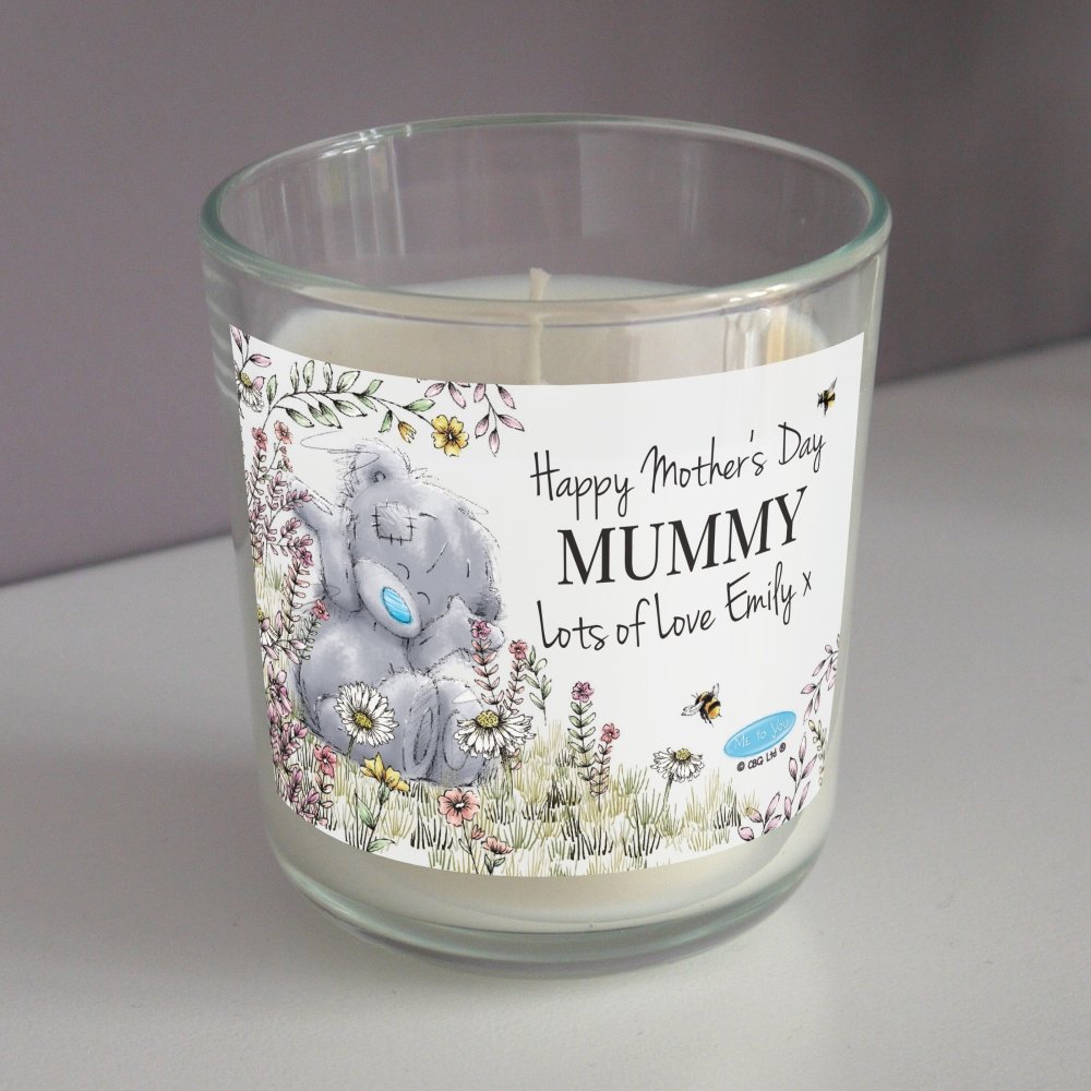 Personalised Me To You Bees Scented Jar Candle