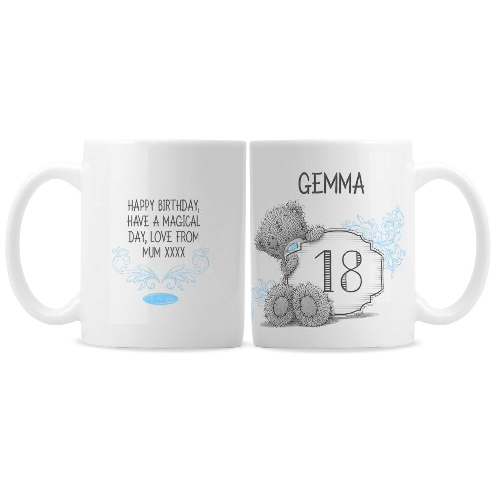 Personalised Me To You Birthday Big Age Mug