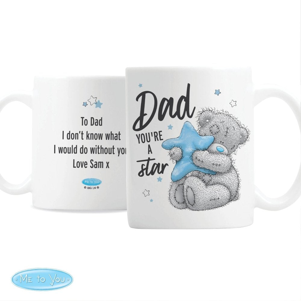 Personalised Me To You Dad Youre A Star Mug