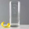 Personalised Me To You Engraved Wedding Girl Hi Ball Glass