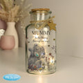Personalised Me To You Floral LED Glass Jar
