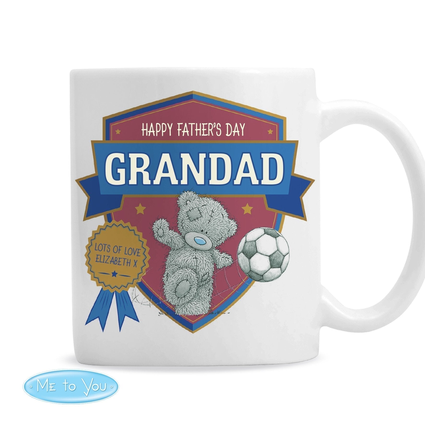 Personalised Me To You Football Mug