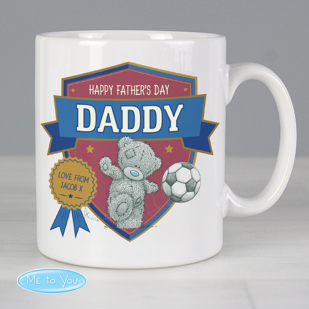 Personalised Me To You Football Mug