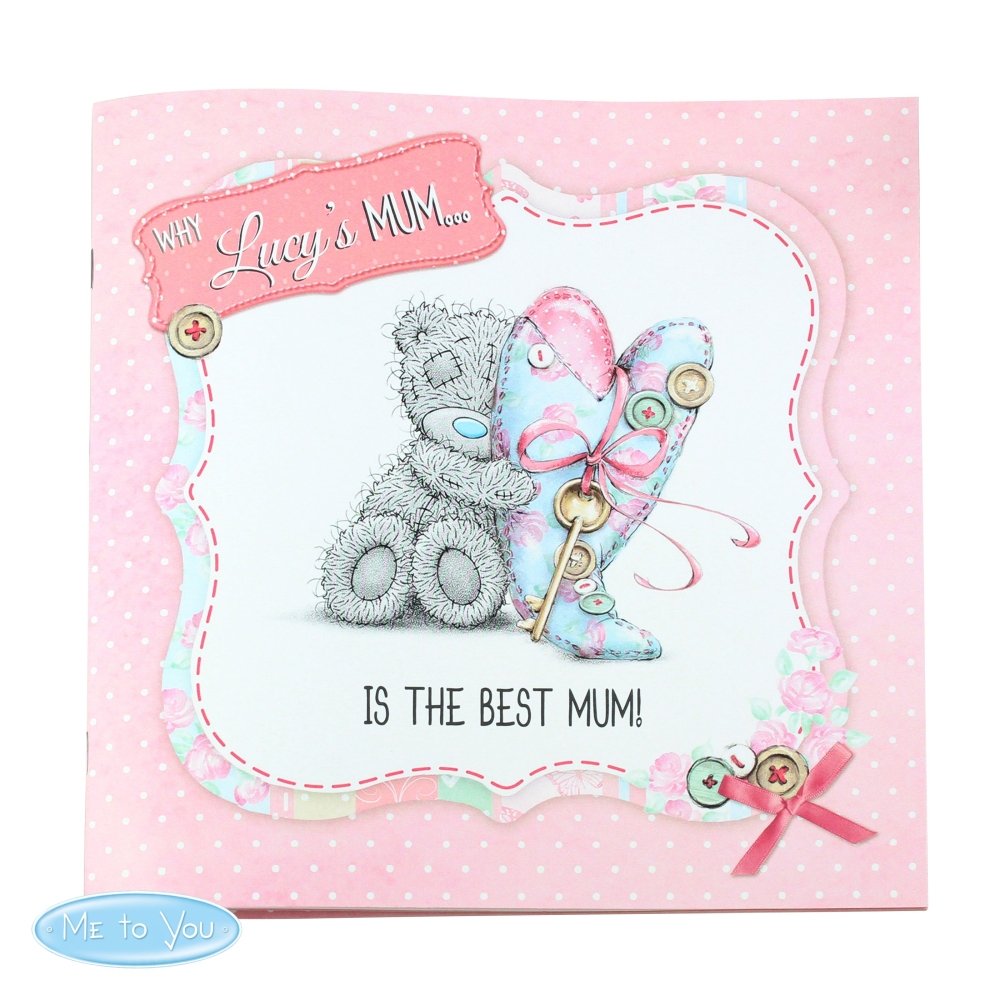 Personalised Me To You For Her Poem Book