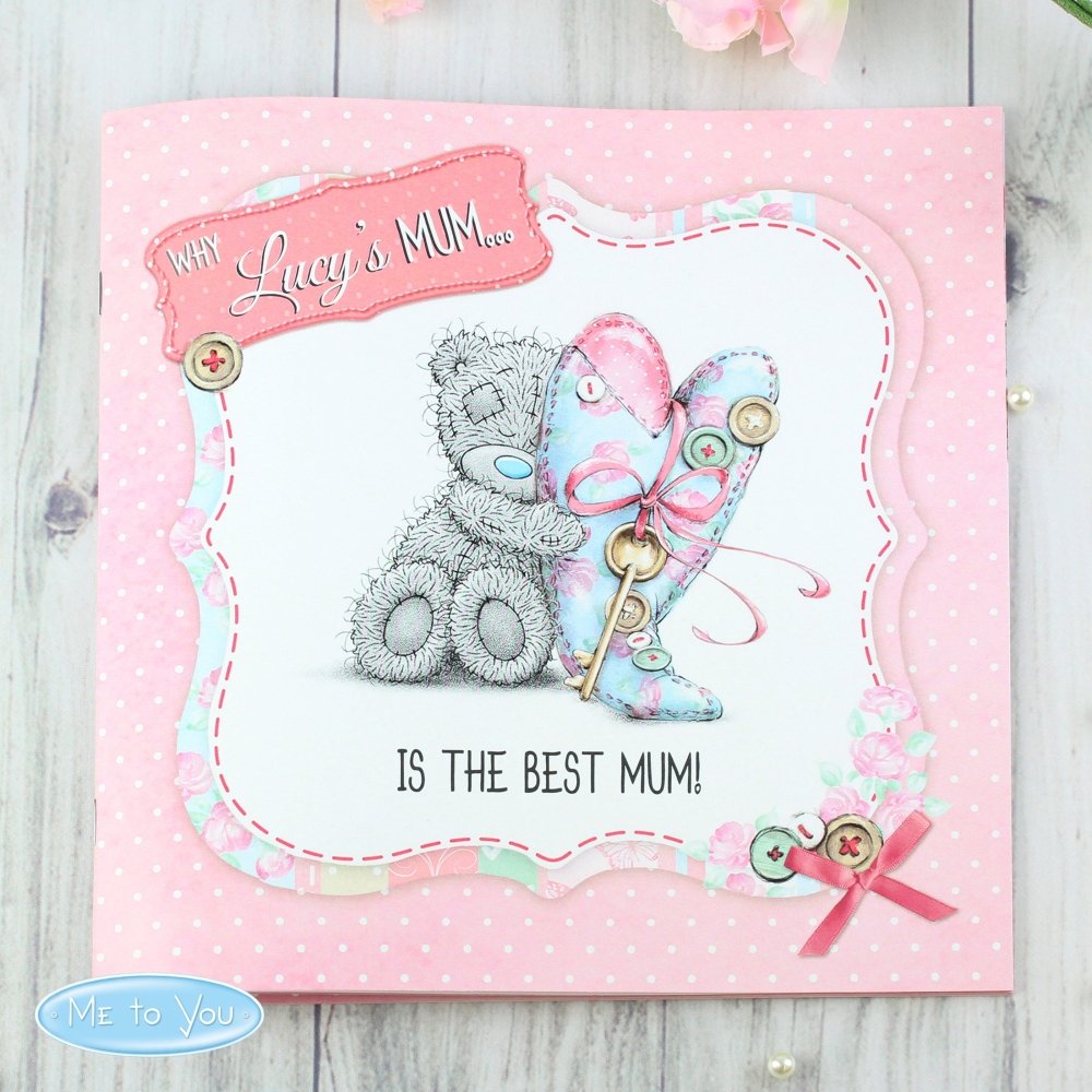 Personalised Me To You For Her Poem Book
