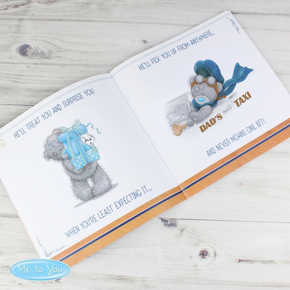 Personalised Me To You For Him Super Hero Poem Book