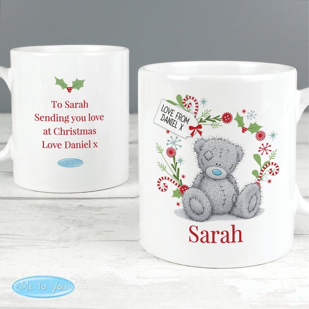 Personalised Me To You 'For Nan, Grandma, Mum' Christmas Mug