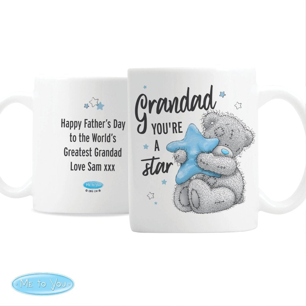 Personalised Me To You Grandad Youre A Star Mug