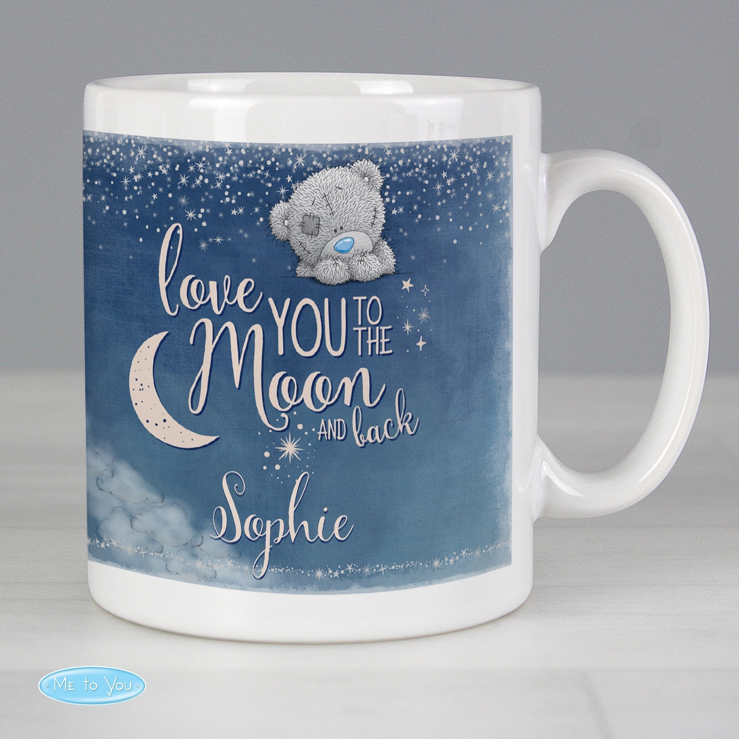 Personalised Me To You 'Love You To The Moon And Back' Mug