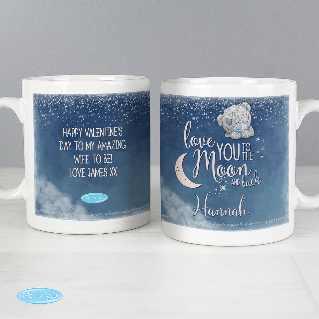 Personalised Me To You 'Love You To The Moon And Back' Mug