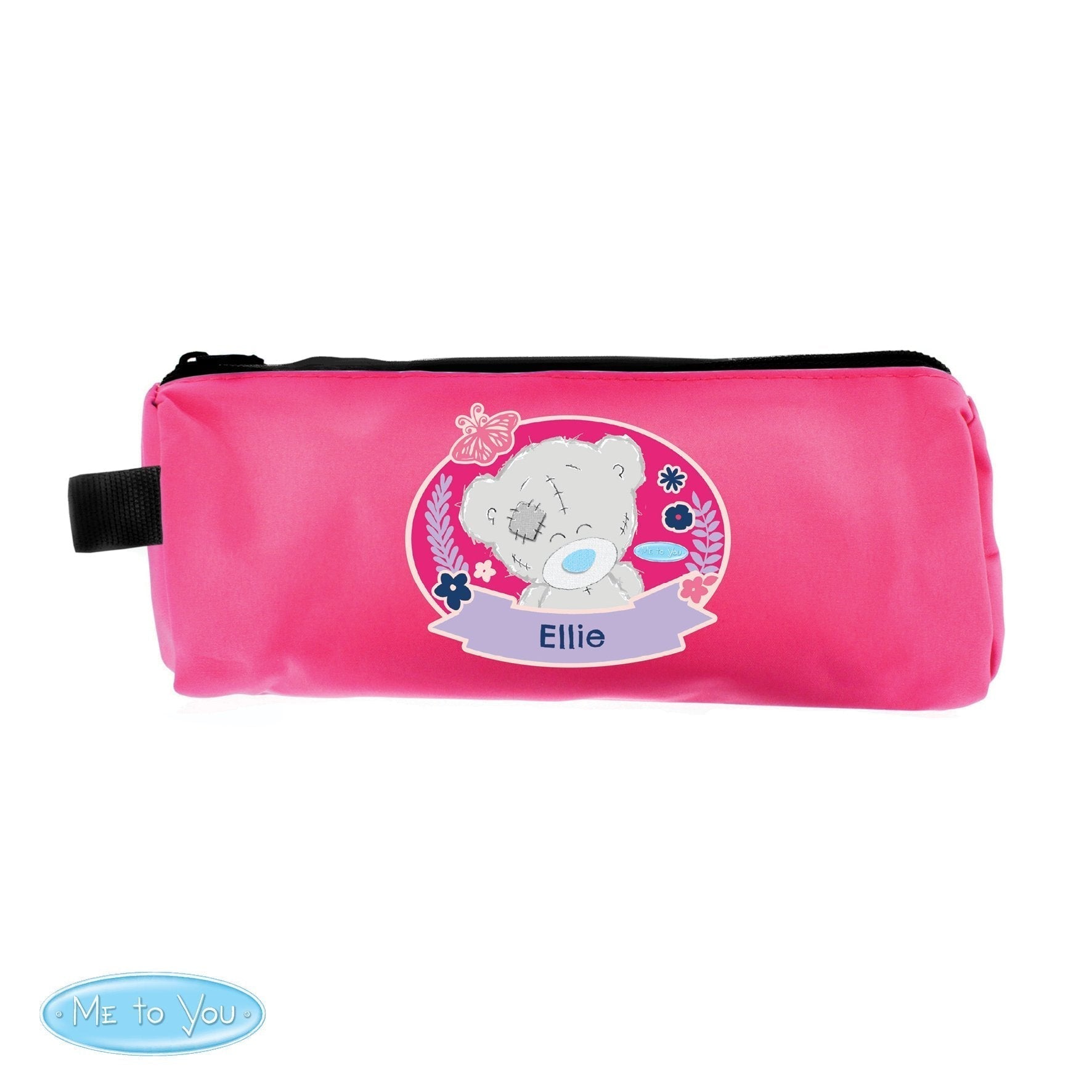 Personalised Me To You Pink Pencil Case