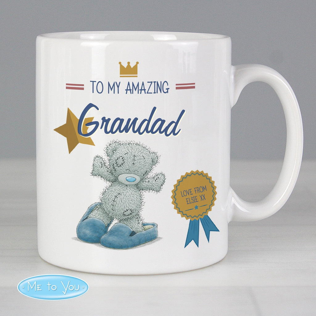 Personalised Me To You Slippers Mug