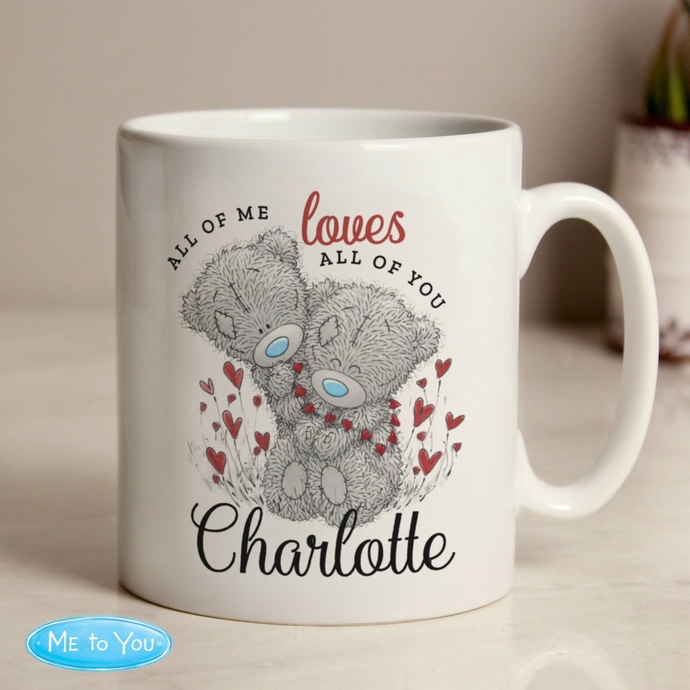 Personalised Me To You Valentine Mug