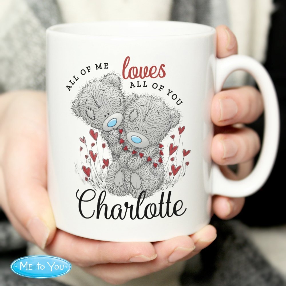 Personalised Me To You Valentine Mug