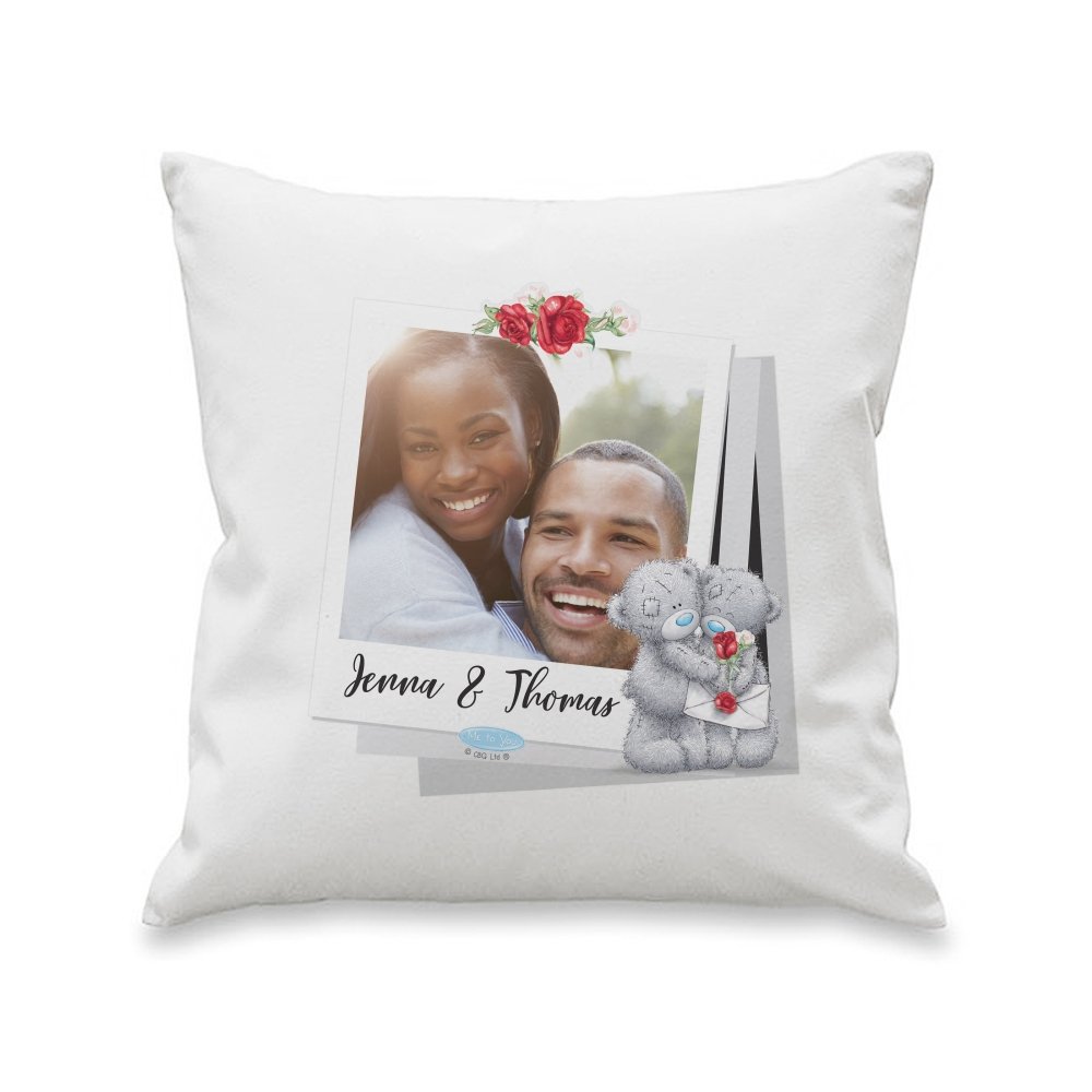 Personalised Me To You Valentines Photo Upload Cushion Cover