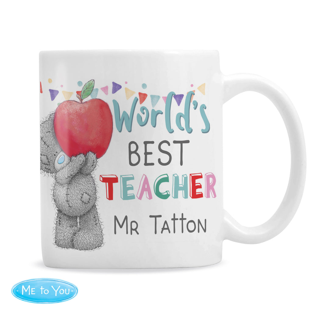 Personalised Me To You World's Best Teacher Mug