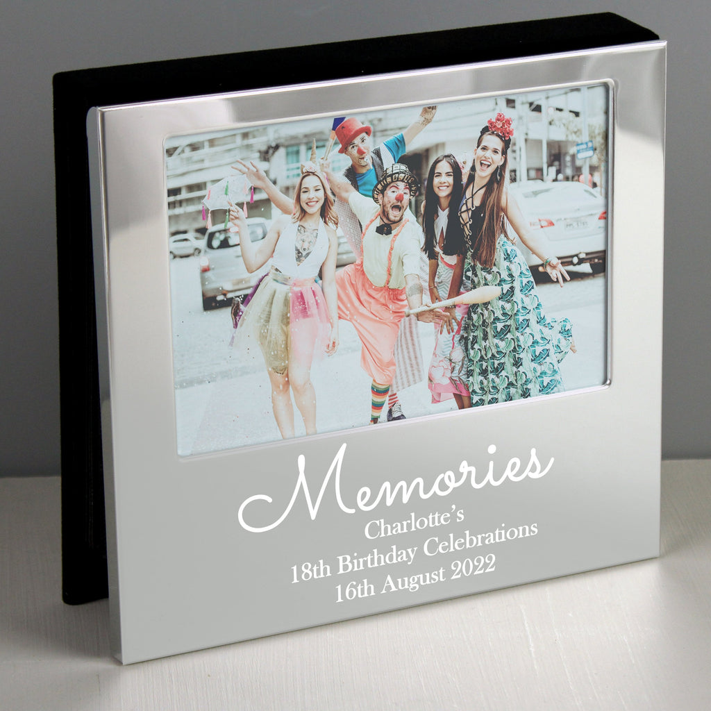 Personalised Memories 6x4 Inch Photo Frame Album