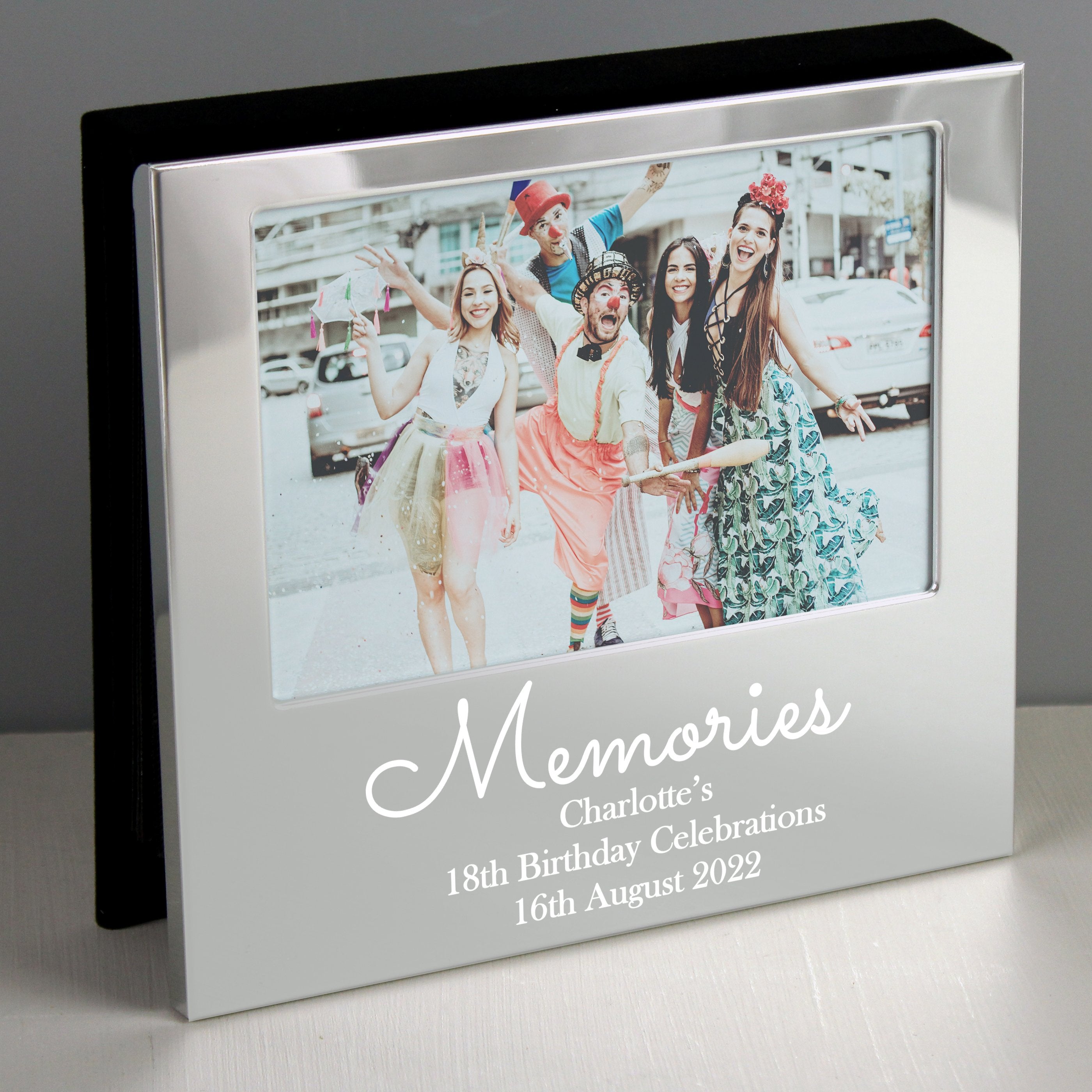 Personalised Memories 6x4 Inch Photo Frame Album