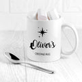 Personalised Personalised Minimalist Christmas Icon White Mug