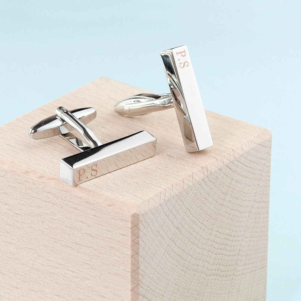Personalised Personalised Monogram Cufflink Set