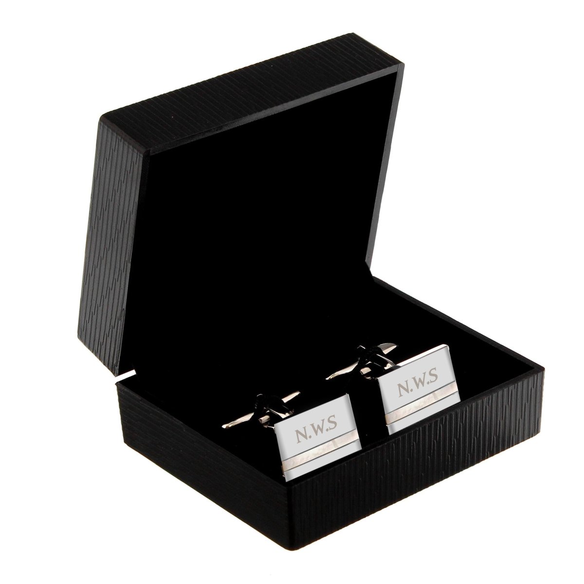 Personalised Mother Of Pearl Cufflinks