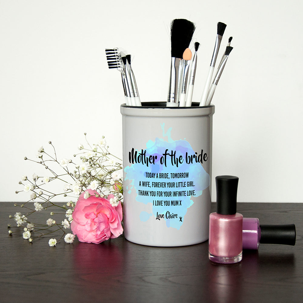 Personalised Personalised Mother of the Bride Miniature Champagne Bucket