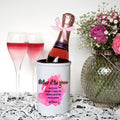 Personalised Personalised Mother of the Groom Miniature Champagne Bucket