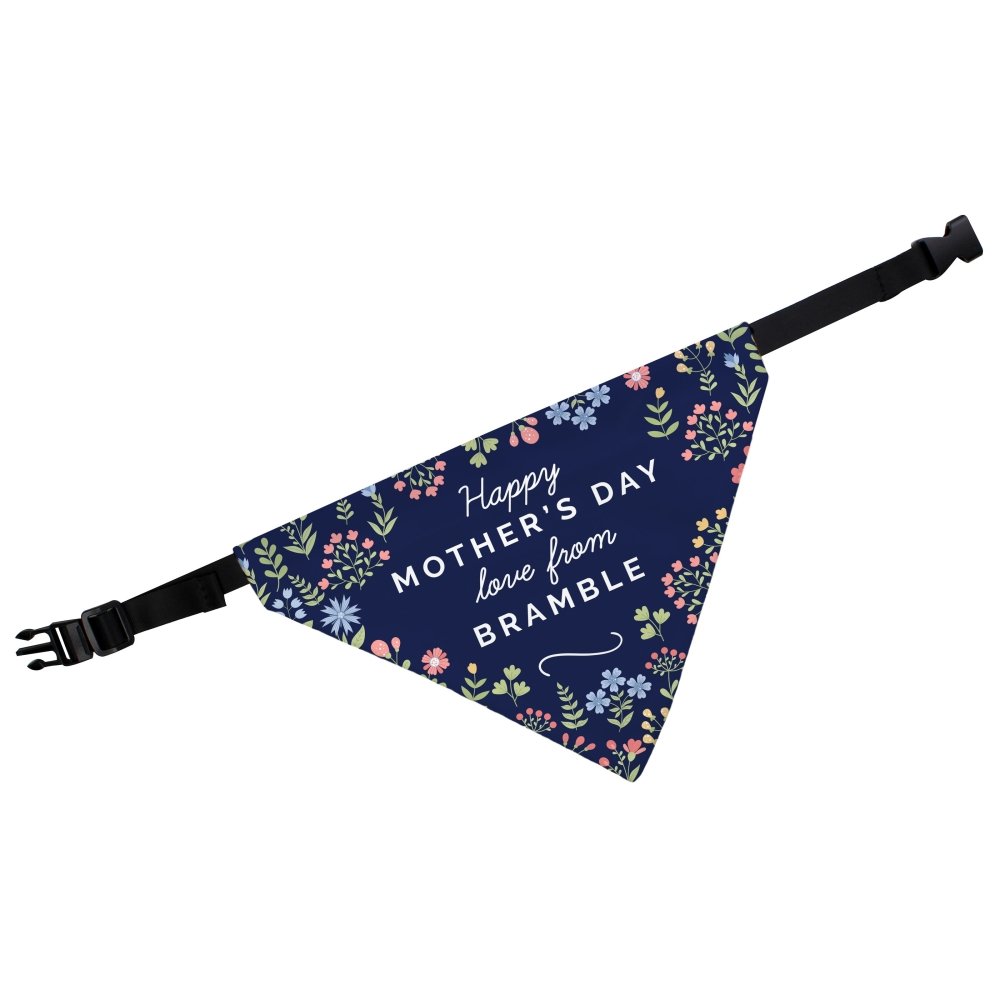 Personalised Mothers Day Dog Bandana