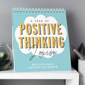 Personalised Motivational Quotes Desk 2026 Calendar