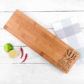 Personalised Mr and Mrs Serving Board