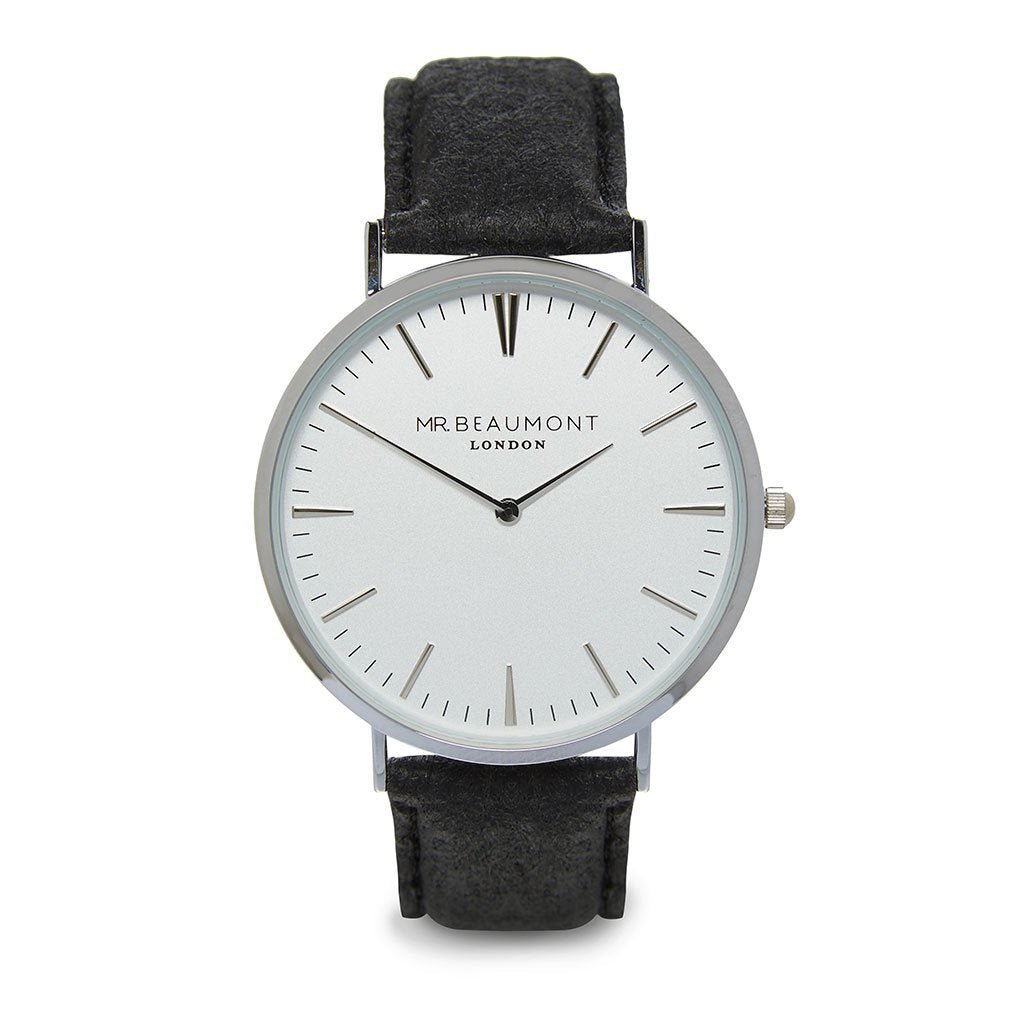 Personalised Mr Beaumont Of London Men's Vegan-Friendly Watch