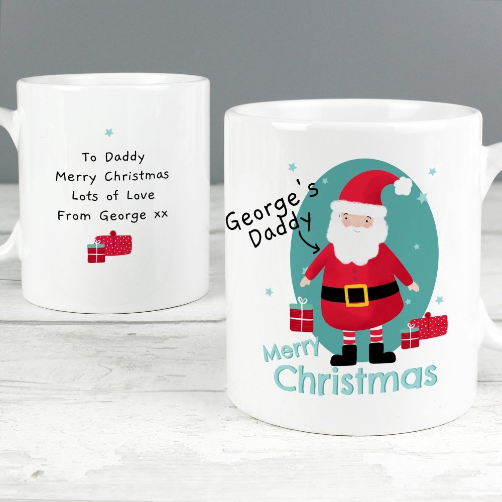 Personalised Mr Claus Mug