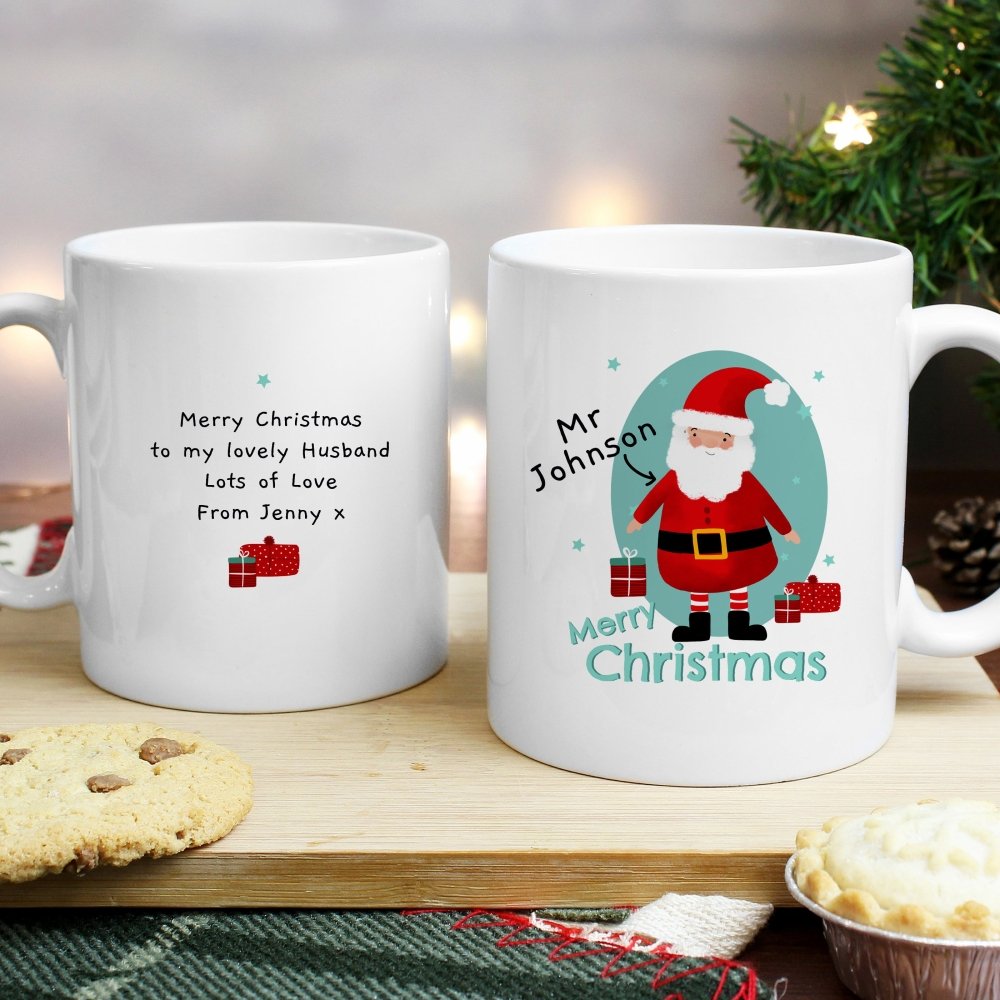 Personalised Mr Claus Mug