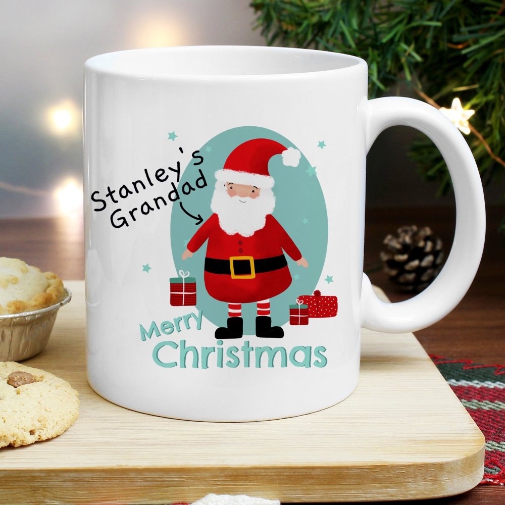 Personalised Mr Claus Mug